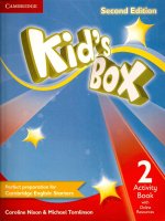 kids box 2 2nd edition activity book  