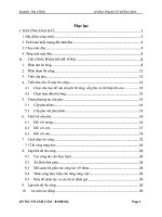 Đồ án thi công đúc bê tông toàn khối, nhà công nghiệp một tầng đề 6
