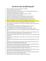 CauHoi maydien VTD HH1 THUYẾT TRÌNH MÁY ĐIỆN HÀNG HẢI