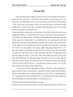 Đồ án phân tích: Phân tích kinh tế hoạt động sản xuất kinh doanh của Công ty cổ phần đầu từ và xây dựng VINACONEX –PVC năm 2015