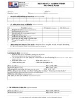 KE HOACH HANH TRINH  PASSAGE PLAN