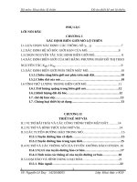 Đồ án thiết kế mỏ lộ thiên: QUY TRÌNH THIẾT KẾ SƠ BỘ MỎ THAN