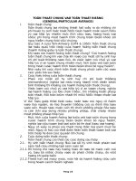 tổn thất chung và tổn thất riêngluật hàng hải