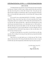 Đánh giá sự đa dạng và phân bố thảm thực vật rừng ngập mặn Gò Công Đông huyện Tiền Giang