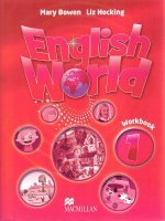 english world 1 work book  