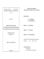 Tóm tắt Luận án Tiến sĩ Hóa học: Nghiên cứu tổng hợp, đặc trưng vật liệu tổ hợp cấu trúc nano từ polyme với Ag, Fe3O4 và đánh giá khả năng ứng dụng