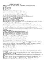 32 chủ đề luyện thi TNQG môn sinh học  CĐ3  nhân đôi ADN và phiên mã