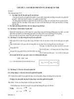 GIAO AN SINH HOC12 THEO CHU DE  CHUDE 3  DI TRUYEN HOC QUAN THE