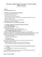 GIAO AN SINH HOC 10 THEO CHU DE-CHUDE 4- CHVC-NL TRONG TB