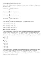 32 chủ đề luyện thi TNQG môn sinh học cđ16  luyện tập liên kết gen và hoán vị gen phần 2