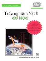 Trắc nghiệm vật lí   cơ học phần 1 