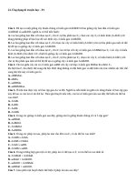 32 chủ đề luyện thi TNQG môn sinh học  cđ23  ứng dụng di truyền học   p1