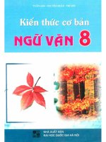 Kiến thức cơ bản ngữ văn 8 phần 1 