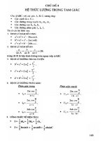 Học và ôn tập toán hình học 10 phần 2 