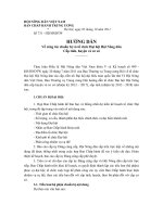 hướng dẫn công tác chuẩn bị đại hội