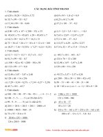 bai-tap-tim-x-va-tinh-nhanh-lop-5