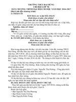 CHƯƠNG TRÌNH ĐẠI HỘI CHI ĐỘI TỪ AZ (CÁC BÀI THAM LUẬN, PHƯƠNG HƯỚNG, TỔNG KẾT, BIÊN BẢN HỘI NGHỈ)