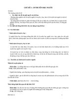 GIAO AN SINH HOC12 THEO CHU DE  CHUDE 5  DI TRUYEN HOC NGUOI