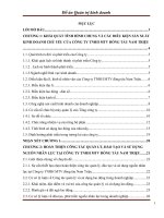 Báo cáo Thực tập tốt nghiệp: Hoàn thiện công tác quản lý, đào tạo và sử dụng nguồn nhân lực tại công ty TNHH MTV đóng tàu Nam Triệu