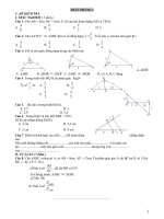 Tuyển tập đề kiểm tra học kỳ môn Toán lớp 8