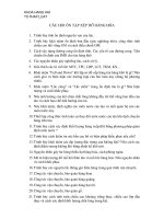 Cau hoi thi xep do hàng hóa