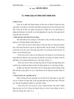 Chuong 1  phân loại tính chất hàng hóa phương thức vận chuyển trên tàu