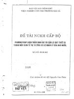 Phương pháp luận thẩm định giá tài sản là máy thiết bị trong nền kinh tế thị trường có sự quản lý của nhà nước 