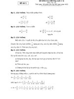 Bộ đề thi HKII mới nhất