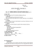 giáo án thêm hình ảnh để minh họa