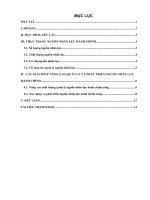 Đổi mới công tác quản lý, phát triển nguồn nhân lực hành chính công