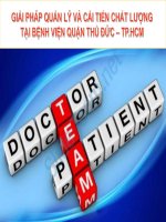 Tham quan BV quan thu duc   giap phap quan ly va cai tien chat luong 