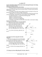 CÂU HỎI ĐÁP ÁN MÔN LA BÀN TỪ HÀNG HẢI
