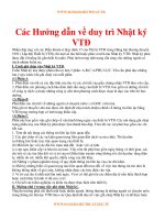 HƯỚNG dẫn GHI NHẬT ký VÔ TUYẾN ĐIỆN