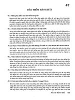 bảo hiểm hàng hảikhiếu nại hàng hóa