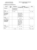 Đề kiểm tra hè toán lớp 6 có đáp án