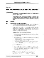 an introduction to gmdss 8  DSC procedures for VHF   MF and HF