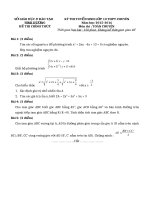 Đề thi tuyển sinh lớp 10 môn toán (chuyên) năm 2015 2016   sở GDĐT bình dương
