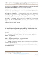 TONG HOP BRAINSTORMING các đề WRITING 2017 BY NGOCBACH 