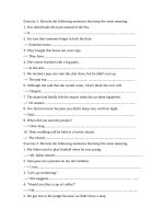 Bài tập Tiếng Anh lớp 6