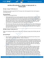 Bài tập trang 17 bài 1,2 SGK Lịch sử 11