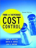 Food and beverage cost control (2nd edition) 