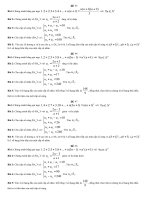 Đề kiểm tra đại số 11 chương 3 