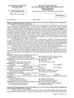 Đề thi thử THPTQG môn Tiếng Anh (đề số 5)