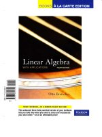 Linear algebra w applications 4th bretscher 