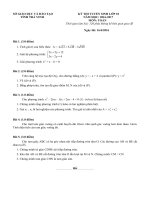 Đề thi tuyển sinh lớp 10 môn toán năm 2016 2017   sở GDĐT trà vinh 