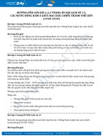 Bài tập trang 89 bài 1,2,3 SGK Lịch sử 11