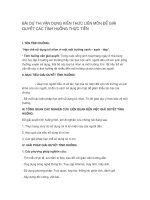 Bài dự thi vận dụng kiến thức liên môn để xử lí các tình huống hạn chế sử dụng túi nilon vì một môi trường xanh sạch đẹp 