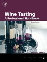 Wine tasting a professional handbook second edition