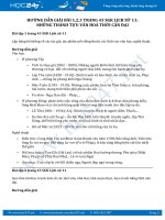 Bài tập trang 43 bài 1,2,3 SGK Lịch sử 11