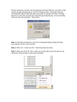 mẹo khi soạn thảo văn bản bằng mircosoft word 2000 hay word 2003